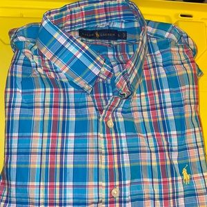 Polo Ralph Lauren Long Sleeve Button Up Shirt L